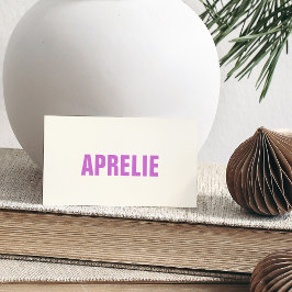 パープはっきりしたリモダンーホワイトクリエイティブプロフェッショナル 名刺