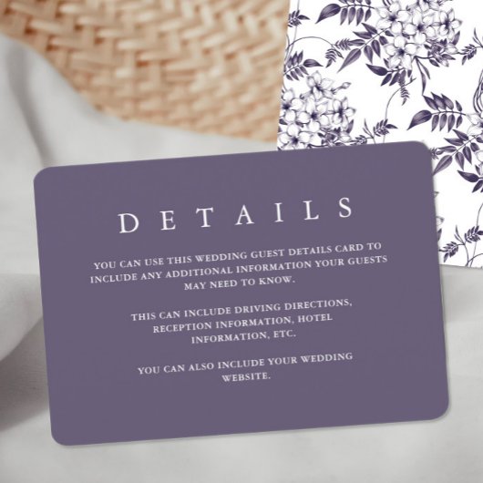 パープエレガントリフローラ結婚ズゲスト詳細