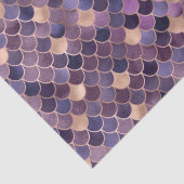 パープエレガントルグラデーションフォイル&金ゴールドマーメイドはかりで測 薄葉紙 (詳細)