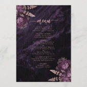 パープエレガントルバラ金ゴールド結婚フローラ メニュー (正面)