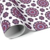 パープエレガントルパターン（の模様が）あるラッピング紙 ラッピングペーパー (ロールコーナー)