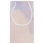 パープエレガントルフローラ結婚ズ スモールペーパーバッグ (裏面)