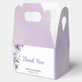 パープエレガントルフローラ結婚ズ フェイバーボックス (オープン)