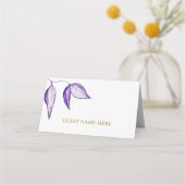 パープエレガントル葉・キンセニーラ プレイスカード (正面)