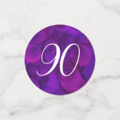 パープエレガントル90と非バースデーストップタパーティー コンフェッティ (スモール正面)