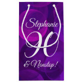 パープエレガントル90と非バースデーストップタパーティー スモールペーパーバッグ (裏面)