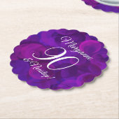 パープエレガントル90と非バースデーストップタパーティー ペーパーコースター (アングル)