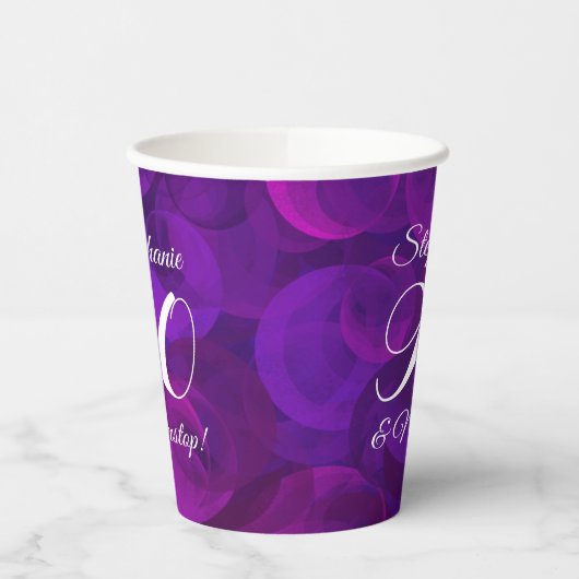 パープエレガントル90と非バースデーストップタパーティー 紙コップ (左)