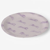 パープガーリーリクラシックー乗馬馬 ペーパープレート (アングル)