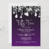 パープスタイリッシュル55th誕生日パーティー 招待状 (正面)