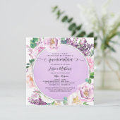 パープスペインのルエレガント・フローラ・キンセアニェラ・インヴィ 招待状 (スタンド正面)