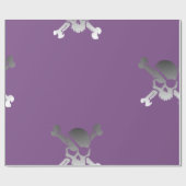 パープファンキールスカル ラッピングペーパー (フラット)