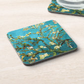 パープミンアーモンドツリーバンゴッホファインアート コースター (左側)