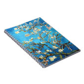 パープミンアーモンドツリーバンゴッホファインアート ノートブック (右側)