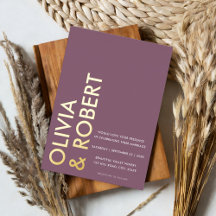 パープモダンルはっきりしたミニマ結婚リスト