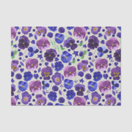 パープモダンルアンドブルーパンジーフェスティバル 薄葉紙