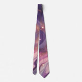 パープモダンルエレガント金ゴールド大理石ナパーソナライズされたム ネクタイ (裏面)