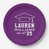 パープモダンルカスタム卒業党 ペーパープレート (正面)