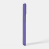 パープモダンルミニマル・モノグラムイニシャル iPhone 15ケース (右側面)