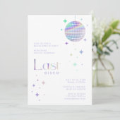 パープモダンルミニマル「最後のディスコ」バチェロレッテ 招待状 (スタンド正面)