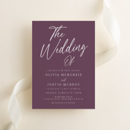 パープモダンルムーヴスクリプ結婚ト 招待状