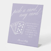 パープモダンル結婚ズトランプ台座標識 台座サイン (正面)