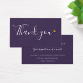 パープルありがとうショッピング割引カード (デスク)