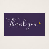 パープルありがとうショッピング割引カード (正面)
