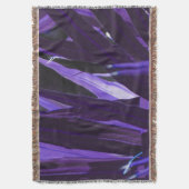 パープルお願い スローブランケット (正面縦)