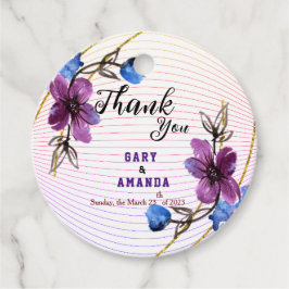 パープルからスティック フェイバータグ