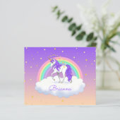 パープルかわいらしスウィートドリームレインボーユニコーン (スタンド正面)