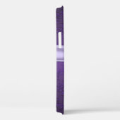 パープルかわいらしダマスク Case-Mate iPhoneケース (裏面 / 右)