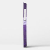 パープルかわいらしダマスク Case-Mate iPhoneケース (裏面 / 左)