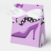 パープルかわいらしデラックスハイヒール フェイバーボックス (正面サイド)