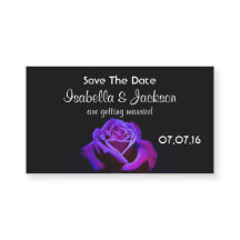 パープルかわいらしバラ日付の保存