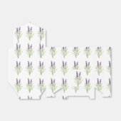 パープルかわいらしフローララベンダーハーブガーデン フェイバーボックス (折り畳みなし)