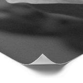 パープルかわいらしペチュニア ポスター (角)