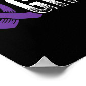 パープルてんかん認識度 ポスター (角)