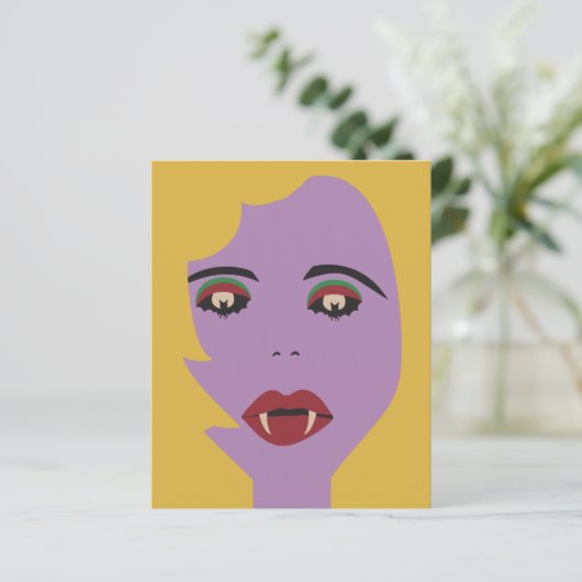 パープルとイエローこうもりアイズヴァンパイアチックヴィンテージ (スタンド正面)