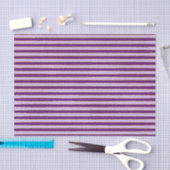 パープルとゴールドフォイルストライプズの誕生日パーティー 薄葉紙 (クラフト)