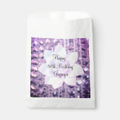 パープルとピンクのビーエレガントズ誕生日のバッグ フェイバーバッグ (正面)