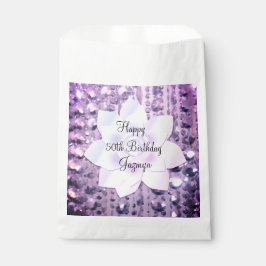 パープルとピンクのビーエレガントズ誕生日のバッグ フェイバーバッグ