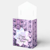 パープルとピンクのビーエレガントズ誕生日 フェイバーボックス (オープン)