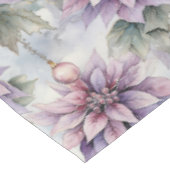 パープルと金ゴールドエレガンス テーブルクロス (アングル)