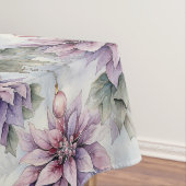 パープルと金ゴールドエレガンス テーブルクロス (インサイチュ)