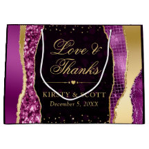 パープルと金ゴールドグラムティアーズ結婚《写真》ぼけ味