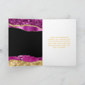 パープルと金ゴールドグラムティアーズSweet sixteen カード (内部)