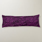 パープルと金ゴールドヒョウ系デザイン3 ボディピロー (裏面)