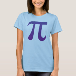 パープルのπ tシャツ