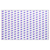 パープルの羽根との無限 ファブリック (ヤード)